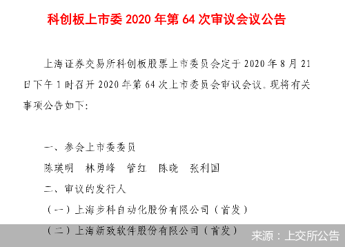 上交所公告
