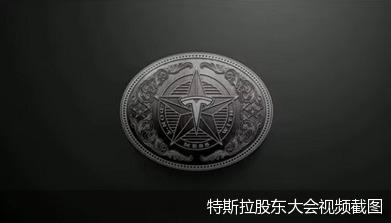 特斯拉股东大会视频截图