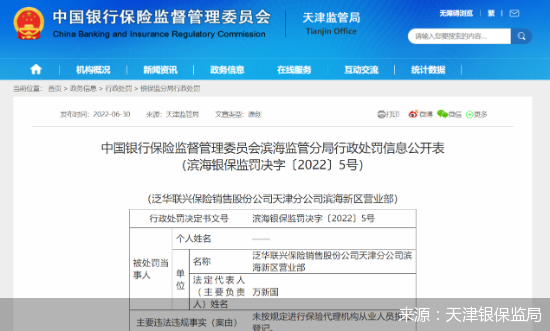 来源：天津银保监局