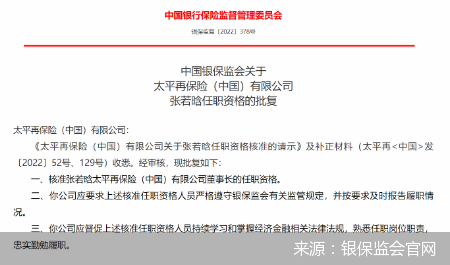 来源：银保监会官网