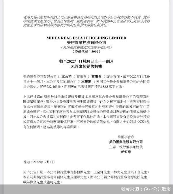 图片来源:企业公告截图