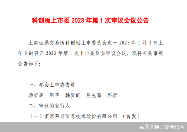 截图来自上交所官网