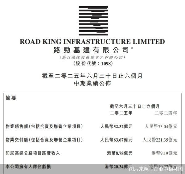 图片来源：企业中报截图