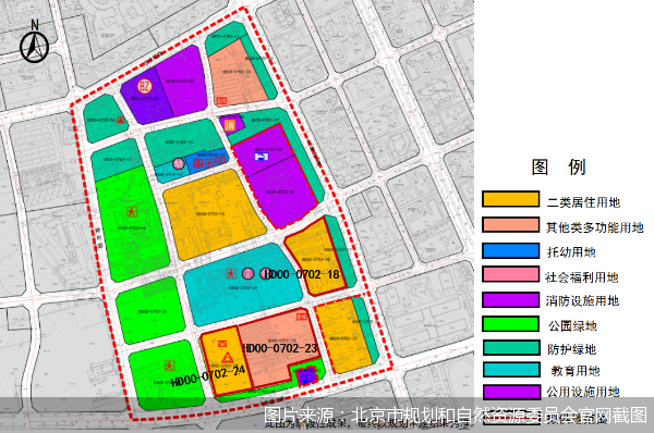 图片来源：北京市规划和自然资源委员会官网截图