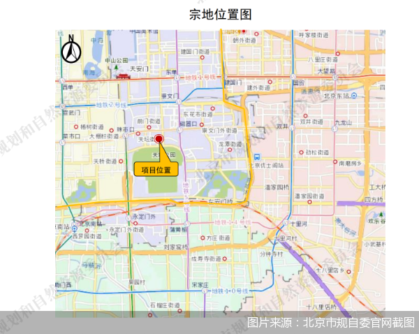 图片来源：北京市规自委官网截图