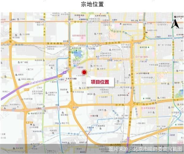 图片来源：北京市规自委官网截图