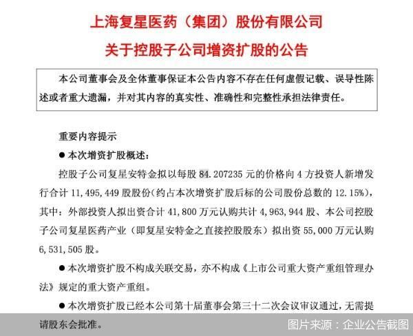 图片来源：企业公告截图
