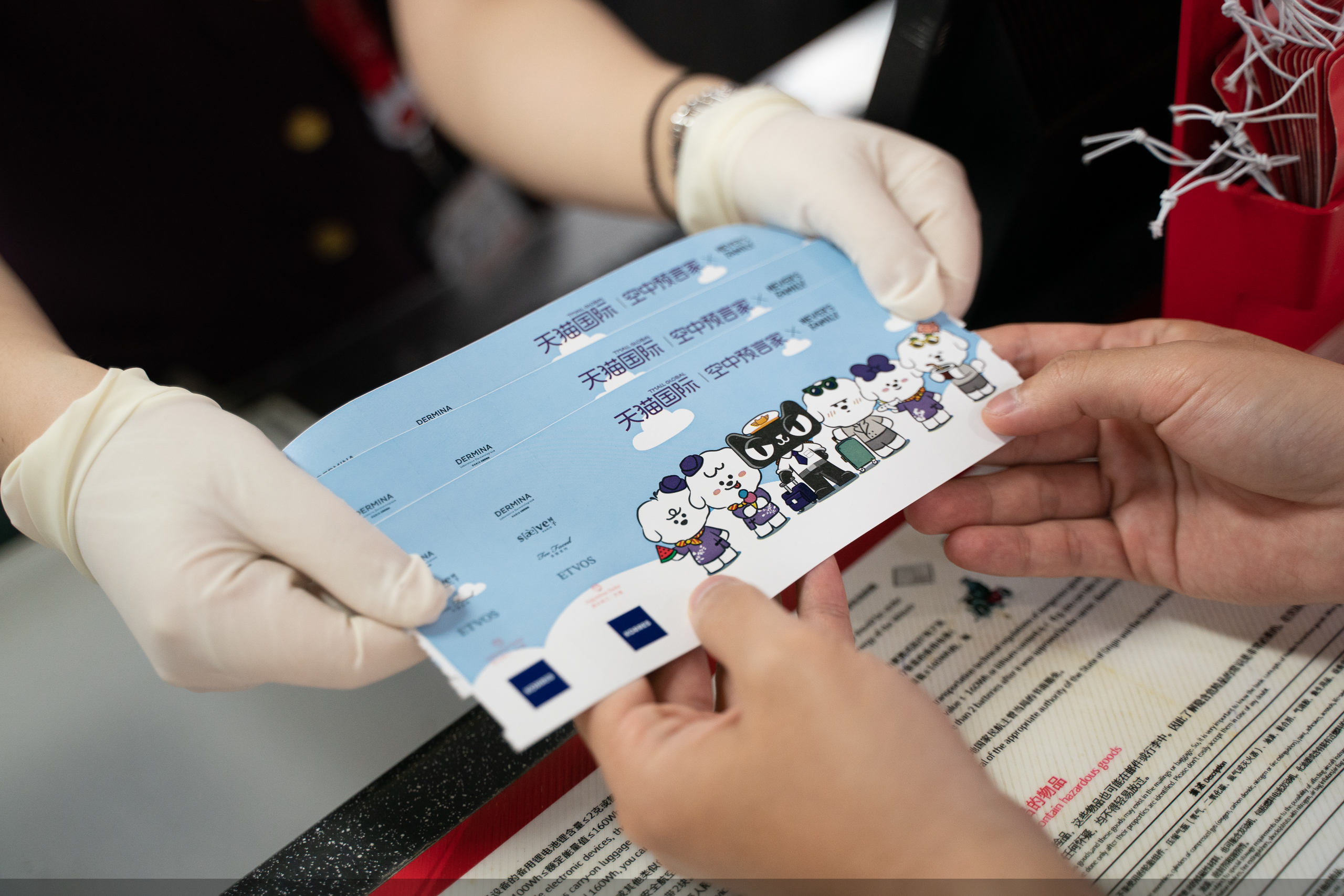 天猫国际x奈娃家族x海南航空定制飞机首航进口消费趋势起飞