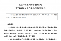 被房地产业务坑惨   *ST中迪忙甩包袱