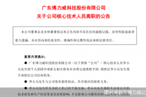 上市刚一个多月 博力威一名核心技术人员“闪电”离职