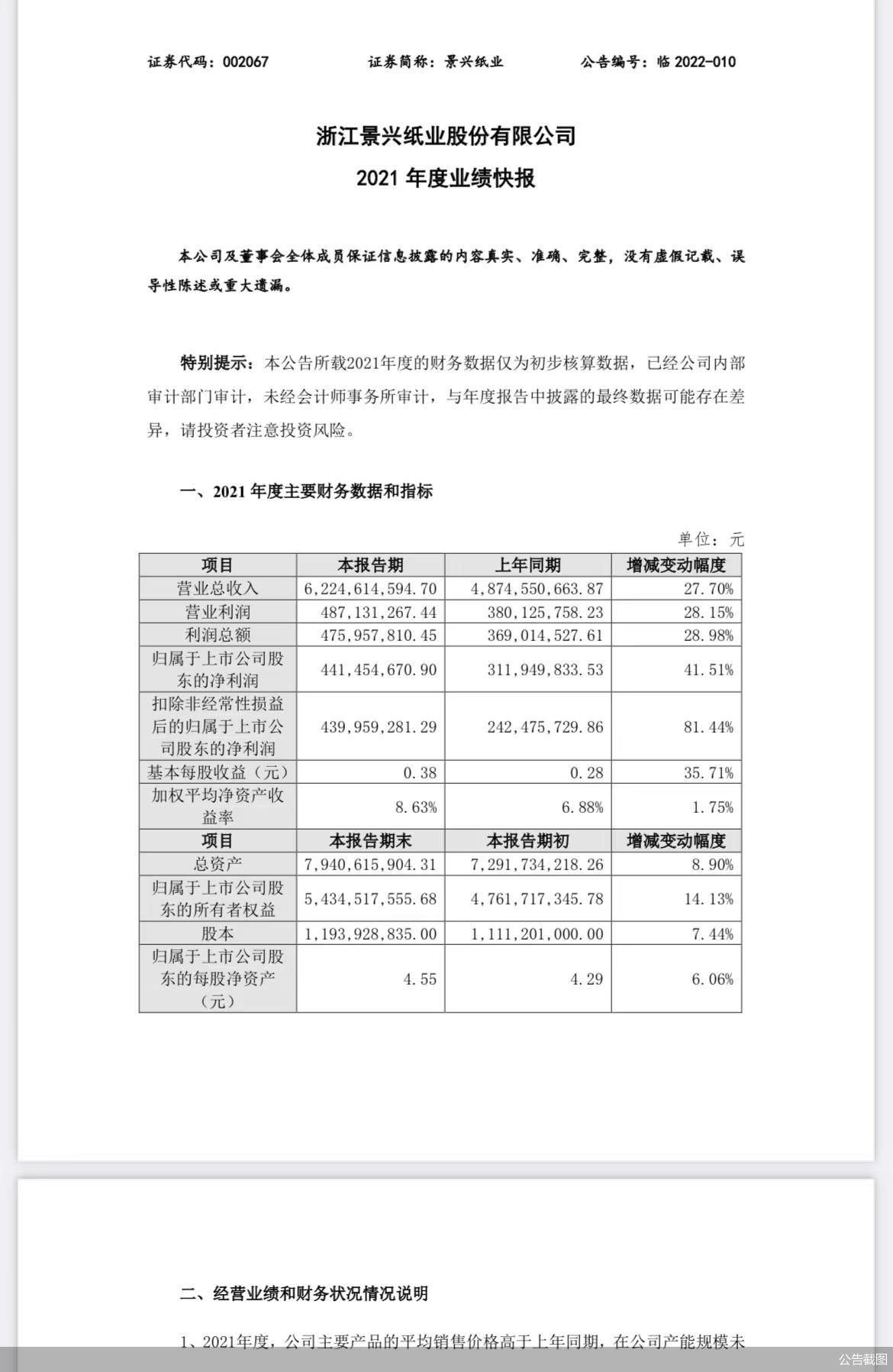 公告截图