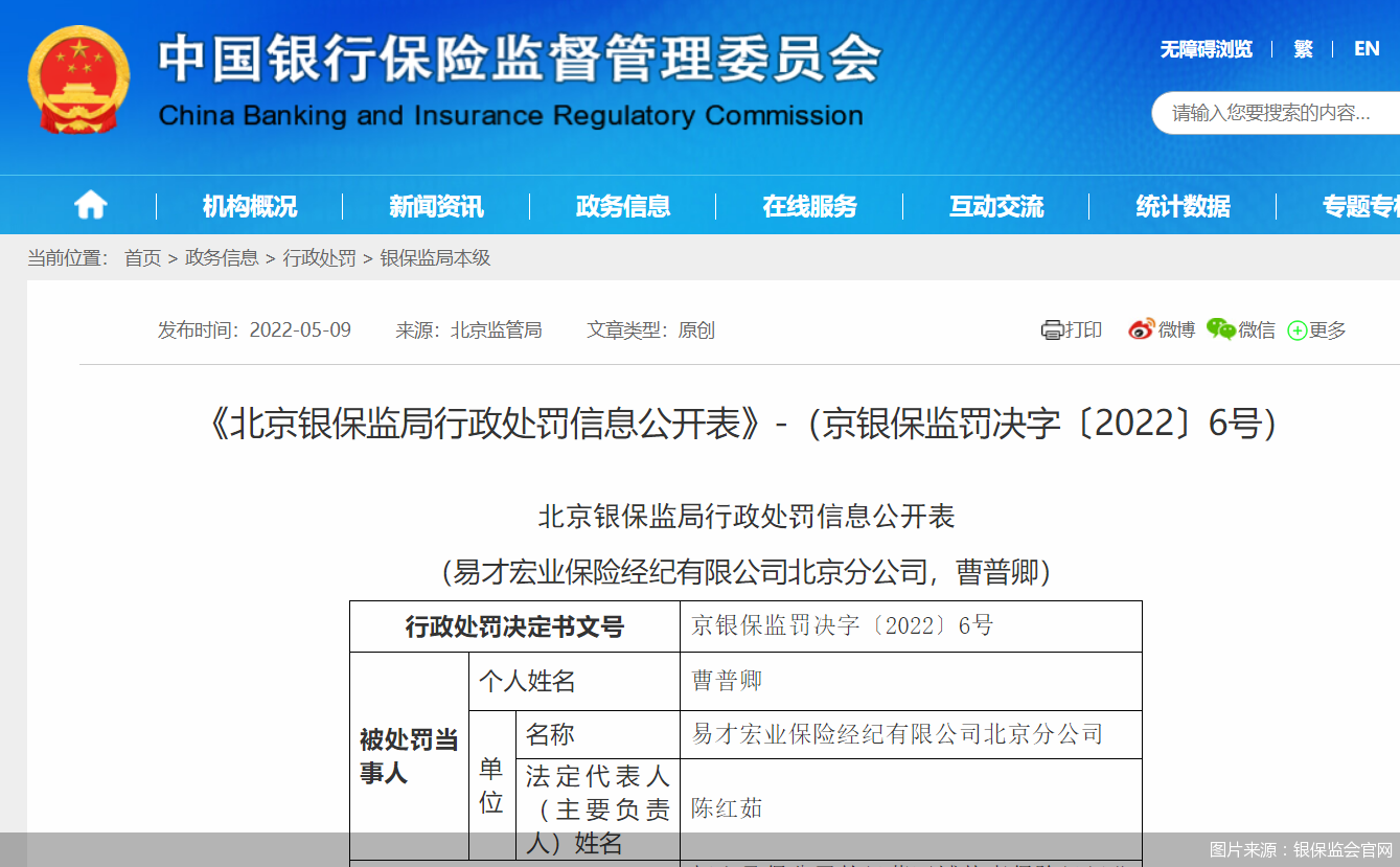 图片来源：银保监会官网