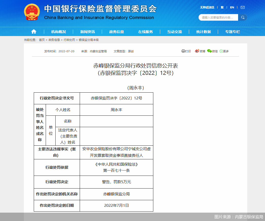 图片来源：内蒙古银保监局