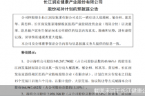不超13.41%减持来袭！长江健康股价迎考 年内还有这些个股遭大比例减持