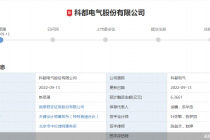 毛利率走低、资产负债率高企  科都电气闯关创业板