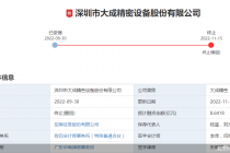 被抽中检查后撤单！大成精密IPO仅排队一个半月 8.64亿募资告吹