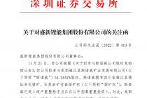 高溢价竞拍“明星锂矿”斯诺威股权   盛新锂能收关注函  