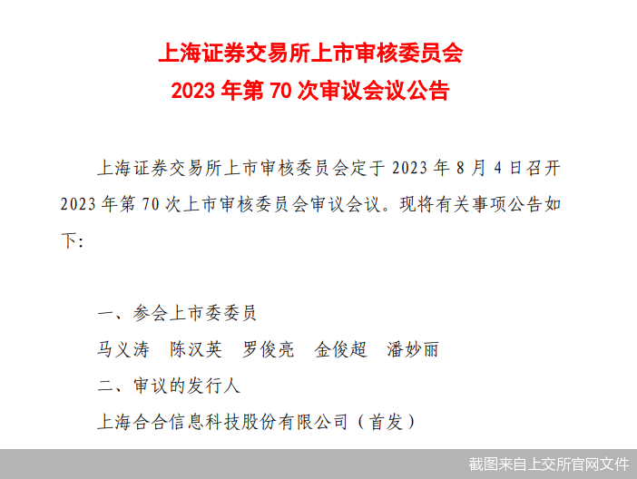 截图来自上交所官网文件