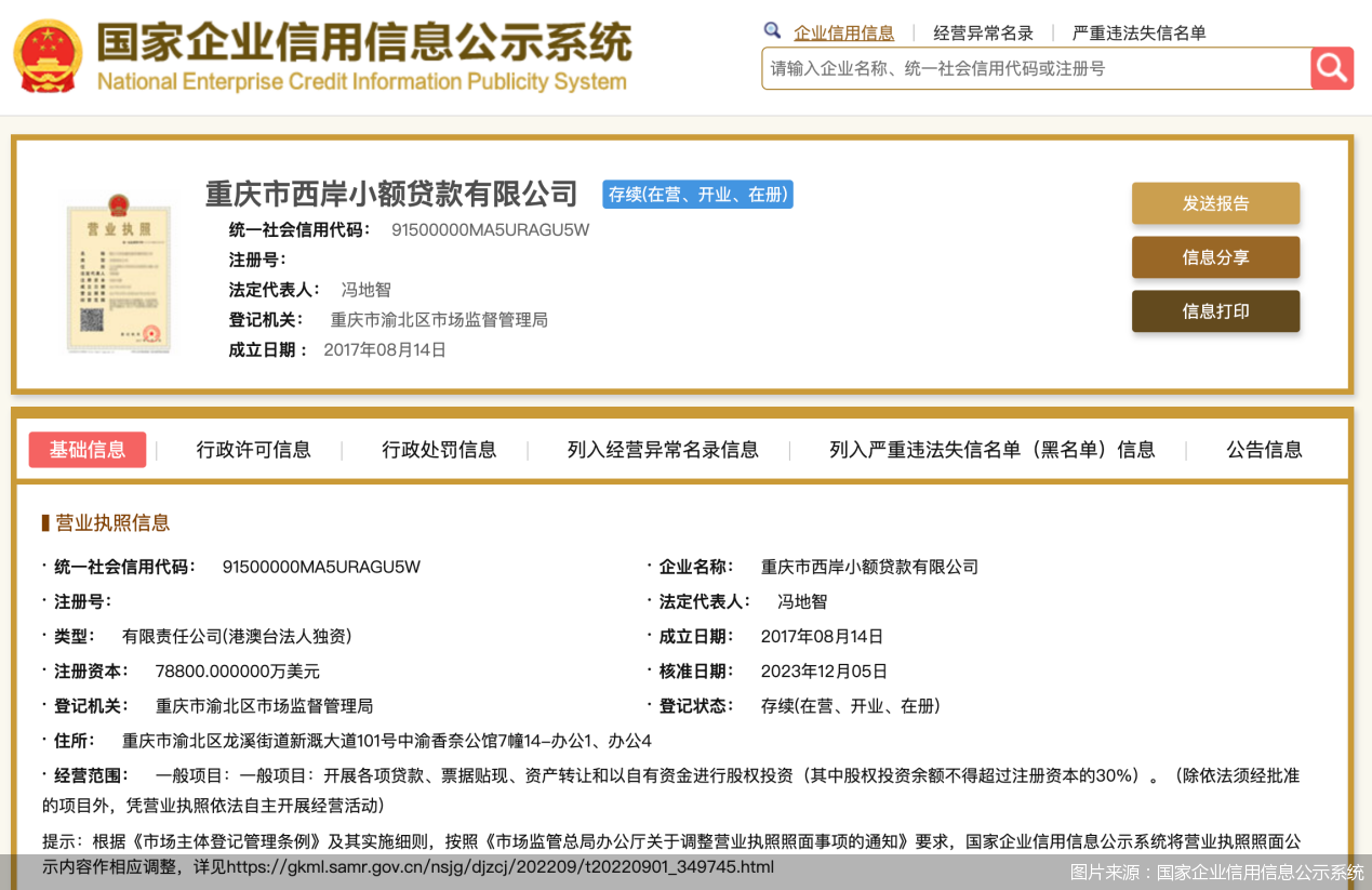 图片来源：国家企业信用信息公示系统