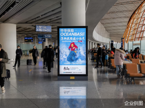 中华财险联合oceanbase亮相北京首都国际机场