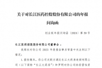 净利巨亏、关联方大额资金占用 长药控股年报疑问多