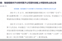 单日3家！年内13股“A拆A”折戟 市场环境影响成主因