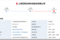 又一家CRO企业IPO撤单 百英生物10.5亿募资“泡汤”