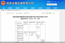 因编制虚假的报告等，渤海财险温州中支合计被罚11万元