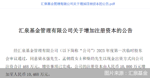 图片来源：汇泉基金