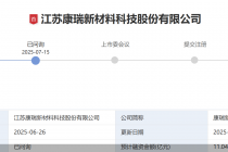 单一公司产业链贡献超七成营收，康瑞新材闯关主板IPO