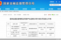 因编制虚假财务报表，大家人寿葫芦岛中支合计被罚16万元