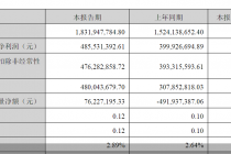 第一创业2025年半年报:归母净利润4.86亿元,同比增长21.41%