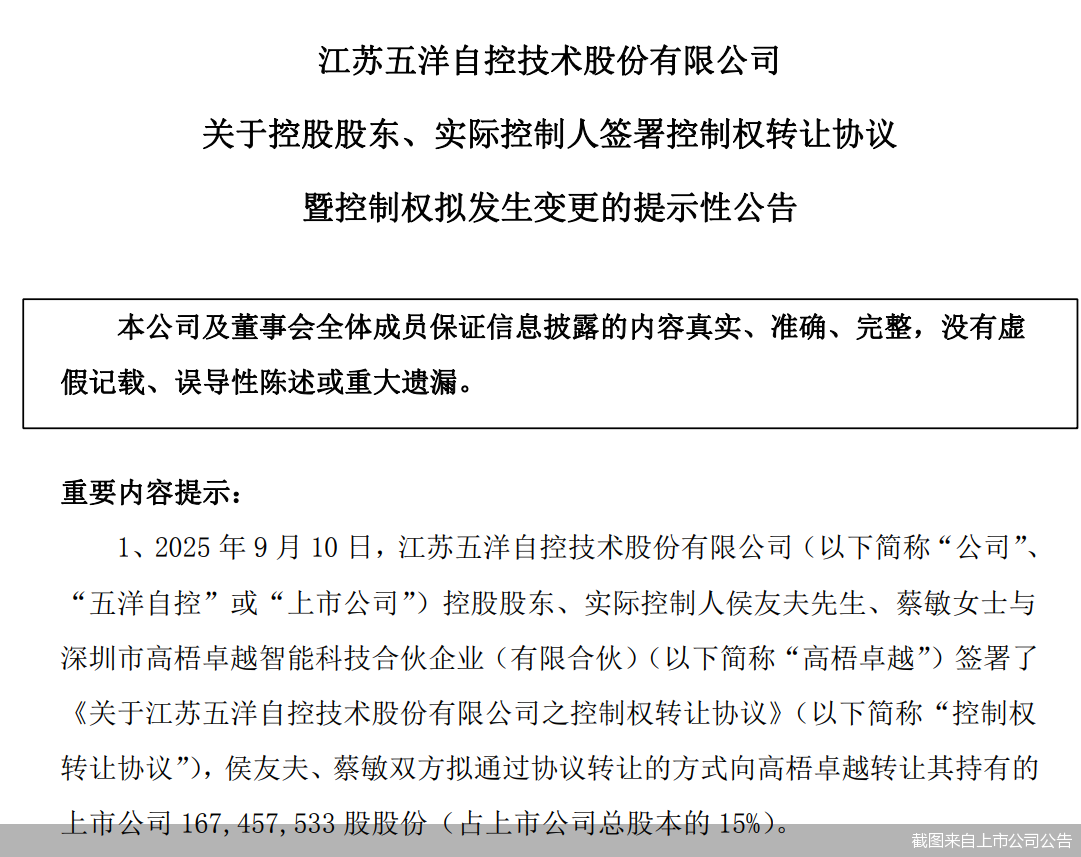 截图来自上市公司公告