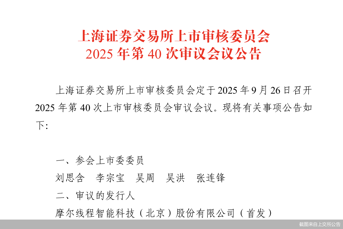 截图来自上交所公告