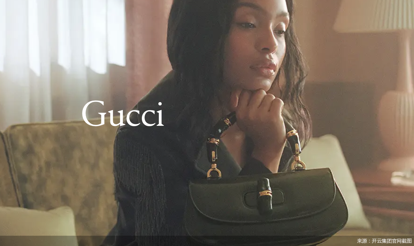 来源：开云集团官网截图