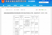 因业务数据不真实等，名阳保险销售河北分公司合计被罚20万元