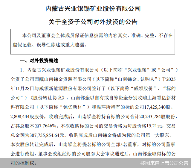 截图来自上市公司公告