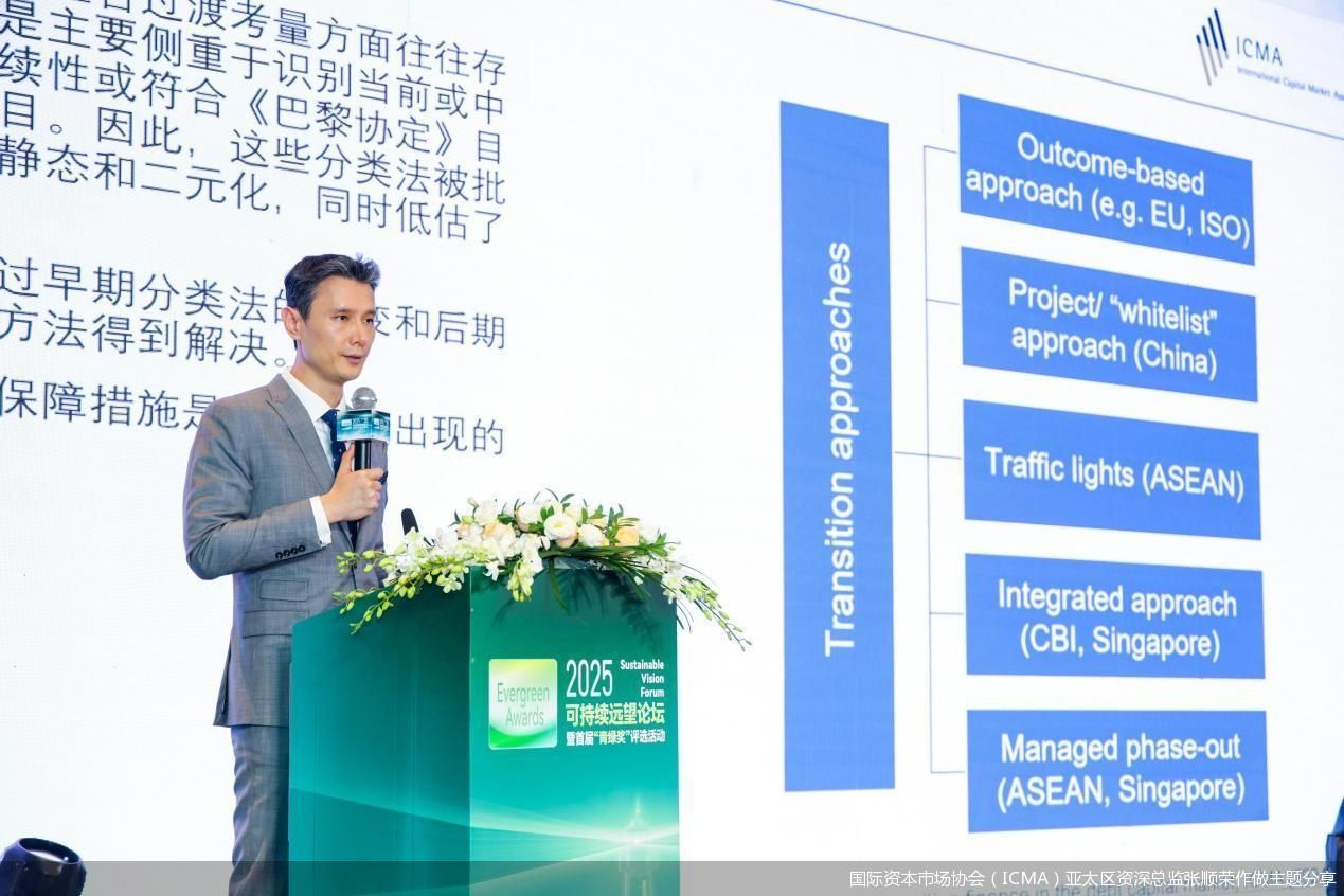 国际资本市场协会（ICMA）亚太区资深总监张顺荣作做主题分享