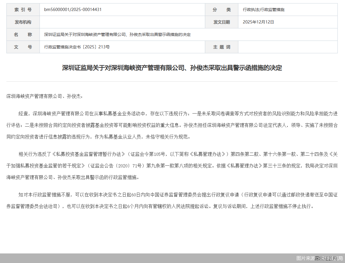 图片来源:深圳证监局