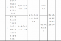 直销业务虚挂中介业务套取费用，永诚财险铜川中支合计被罚6.5万元