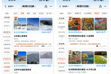 高德升级扫街榜，加速角逐“本地生活”