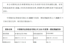 中国银河证券：完成发行40亿元短期融资券