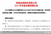 西南证券：预计2025年归母净利润同比增加47%到57%