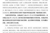 国投白银LOF因高溢价风险将于1月22日开市起停牌至收市
