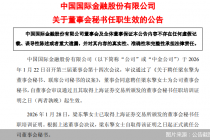 中金公司：董事会秘书梁东擎任职生效