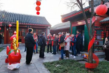 北京非遗体验中心邀请入境游客沉浸式感受中国年