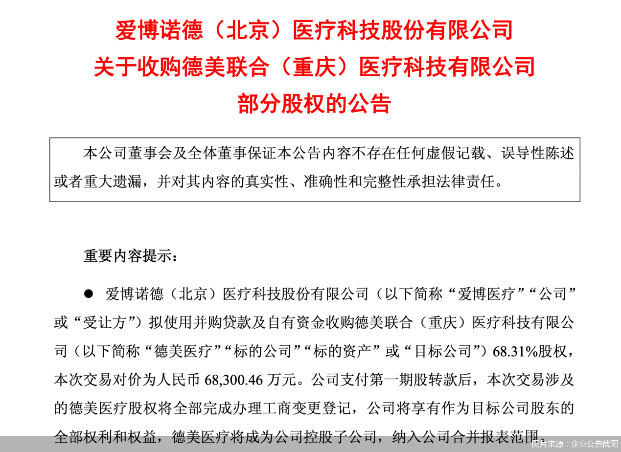 图片来源：企业公告截图