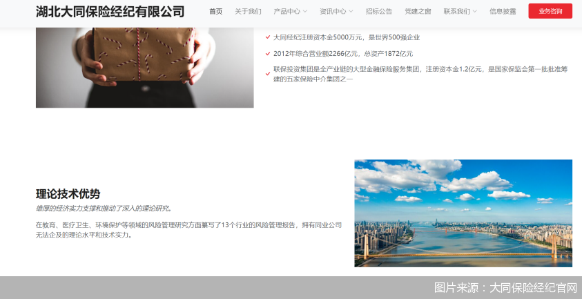 图片来源：大同保险经纪官网