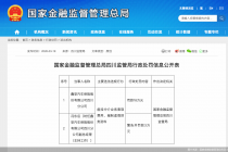 因虚挂中介业务套取费用，鑫安汽车保险四川分公司合计被罚21万元