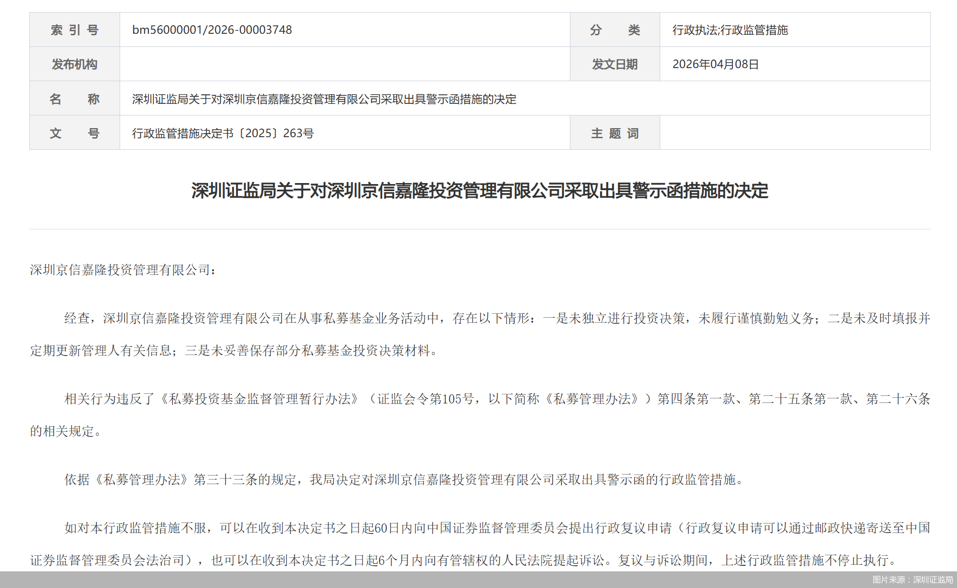 图片来源：深圳证监局